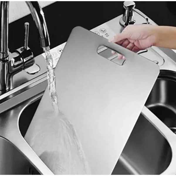 2'li Paslanmaz Çelik Kesim Panosu Seti  - 4